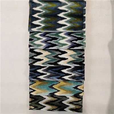 Tejido de sofá textil para el hogar Jacquard en color 3D